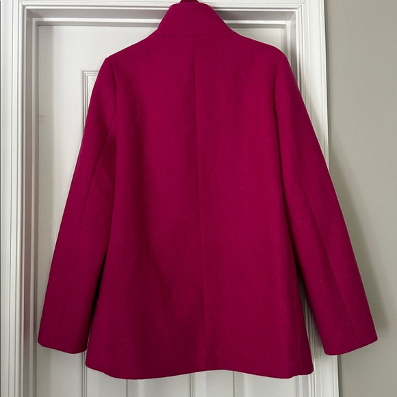 J. Crew wool blend full zip coat - Picture 3 of 12